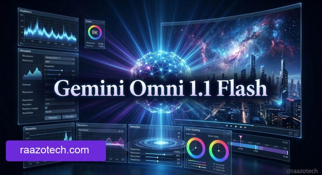 معرفی ابزار هوش مصنوعی Gemini Omni 1.1 Flash قدرت جدید گوگل در تولید ویدیو