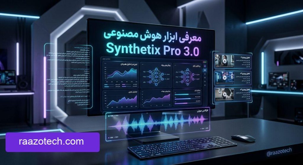 معرفی ابزار هوش مصنوعی Synthetix Pro 3.0 برای تولید محتوای چندرسانه‌ای