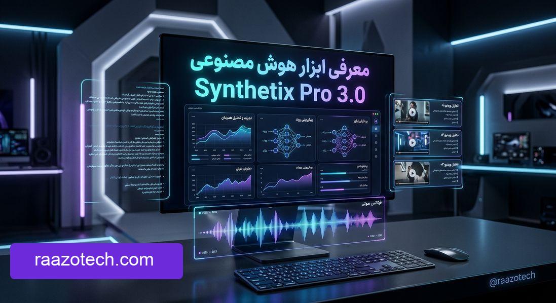 معرفی ابزار هوش مصنوعی Synthetix Pro 3.0 برای تولید محتوای چندرسانه‌ای